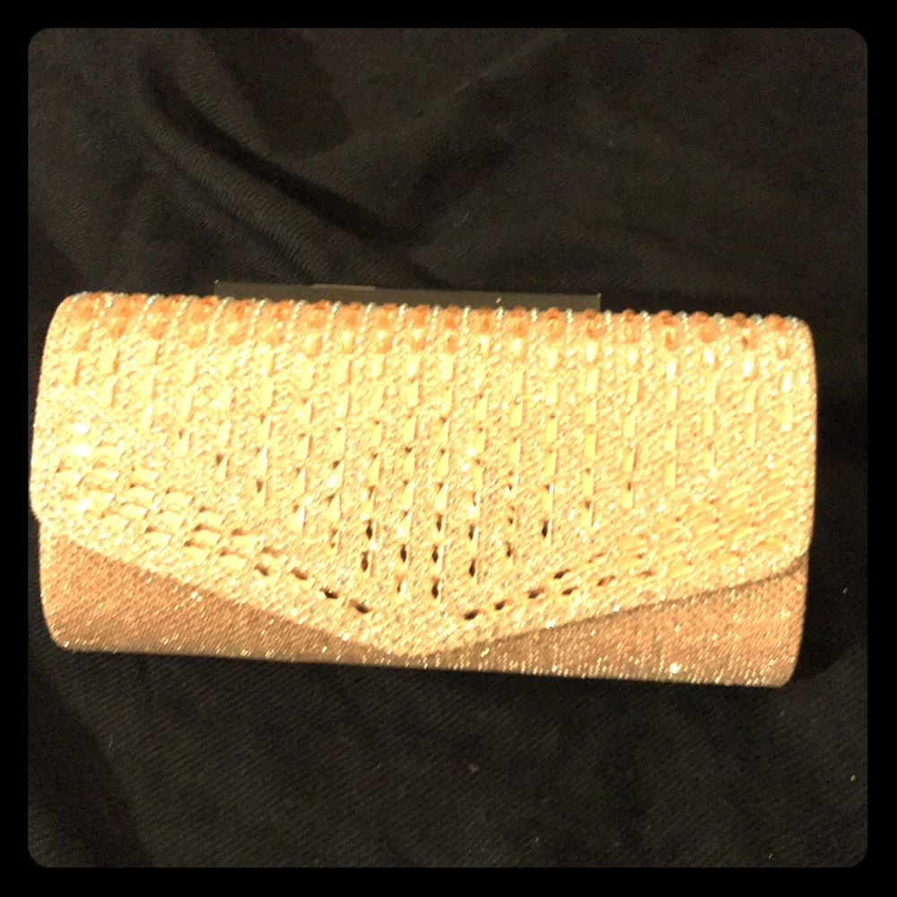 Rose gold Clutch